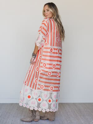 spring-groove-duster-orange-multi/Orange Multi