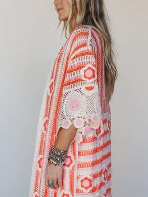 spring-groove-duster-orange-multi/Orange Multi