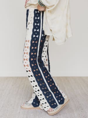 Seaside Pants - Natural Navy OS / Natural Navy