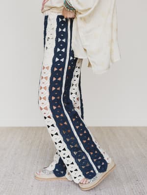 Seaside Pants - Natural Navy OS / Natural Navy