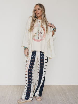 Seaside Pants - Natural Navy OS / Natural Navy