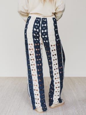 Seaside Pants - Natural Navy OS / Natural Navy