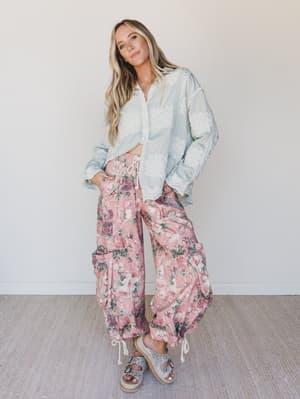 Spring Tune Blouse - Mint OS / Mint