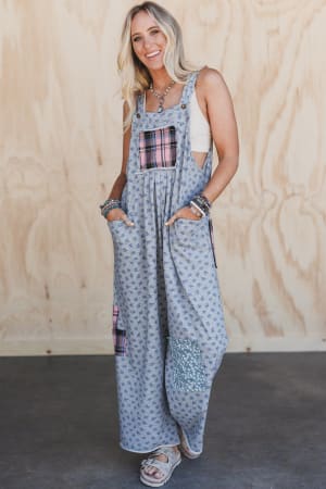 Petal Patch Overalls: undefined