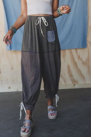 love-struck-embroidered-joggers-charcoal/Gray