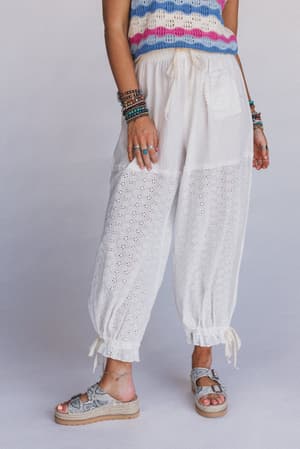 love-struck-embroidered-joggers-off-white/White