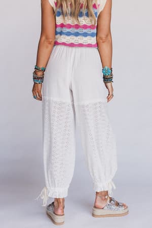 love-struck-embroidered-joggers-off-white/White