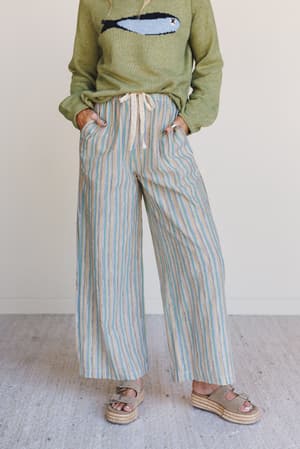 Sunkissed in Stripes Pants: undefined