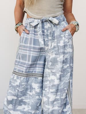 Called in the Wild Pants - Black Camo S / Black Camo