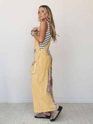 Soak up the Sun Overalls - Dandelion L / Dandelion
