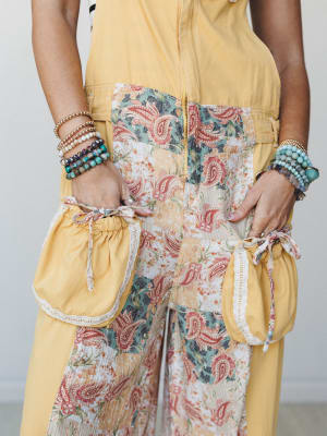 Soak up the Sun Overalls - Dandelion L / Dandelion