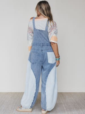 State of Mind Overalls - Denim L / Denim