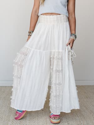 Nova Wide Leg Pant: undefined