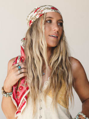 Sun Chaser Bandana - Cream Multi OS / Cream Multi