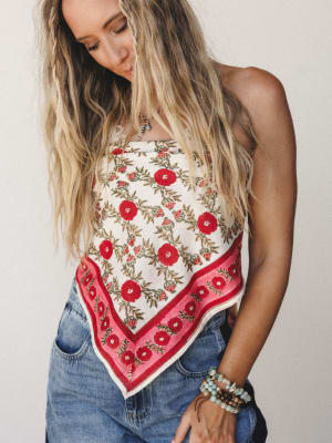 Sun Chaser Bandana - Cream Multi OS / Cream Multi