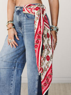 Sun Chaser Bandana - Cream Multi OS / Cream Multi