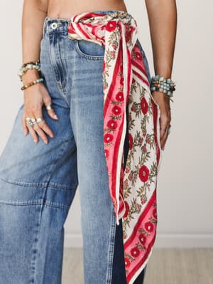 Sun Chaser Bandana - Cream Multi OS / Cream Multi