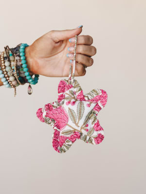 Star Flower Bag Charm: undefined