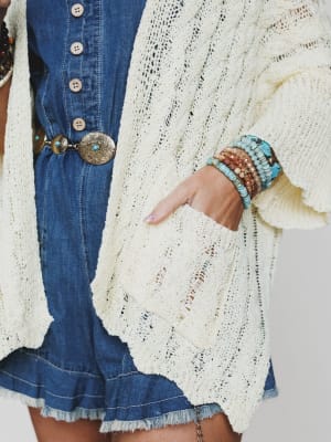 Island Escape Cardigan - Pineapple L / Pineapple