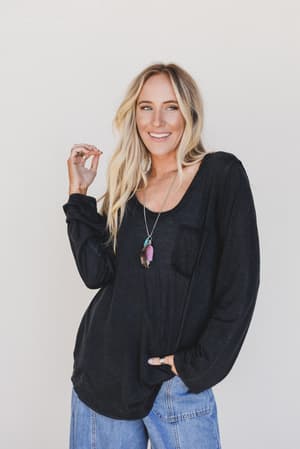 right-on-tee-longsleeve-shirt-black/Black