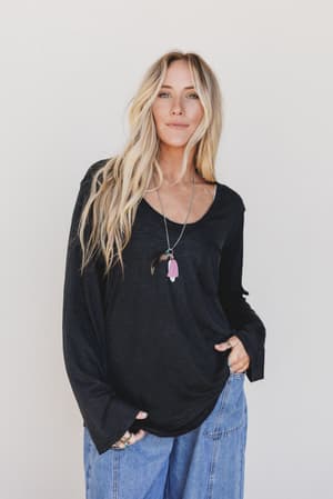 right-on-tee-longsleeve-shirt-black/Black