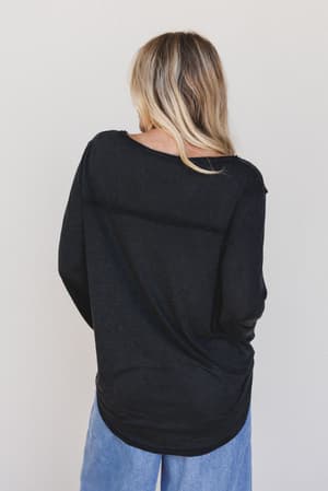 right-on-tee-longsleeve-shirt-black/Black