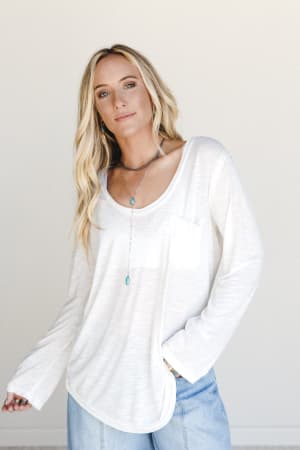 Right On Tee Longsleeve Shirt: undefined