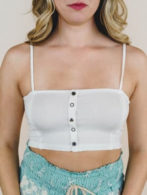 Every Moment Bralette - Off White L / Off White