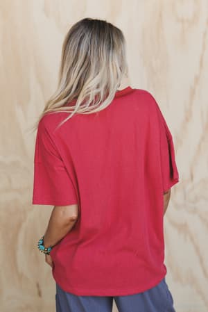 tash-v-neck-tee-red/Red