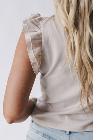 sweet-escape-top-bone/Taupe