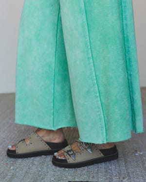 Hit the Mark Pants  - Sage Green L / Sage Green