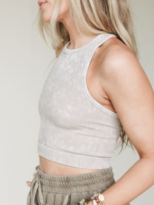 to-the-stars-high-neck-bralette-ash-mocha/Ash Mocha