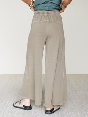 Wild Solistice Drawstring Pants - Mocha L / Mocha