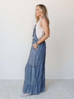 Breezy Denim 2 Piece Bundle - Washed Denim Washed Denim