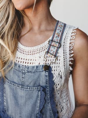 Breezy Denim 2 Piece Bundle - Washed Denim Washed Denim