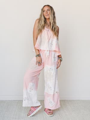 Patchwork Parade 2 Piece Bundle - Pale Pink Pale Pink