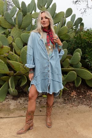 Southern Flair 3 Piece Bundle in Washed Denim from 3BN