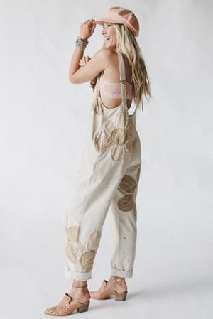 wild-wish-patchwork-jumpsuit-natural/Beige