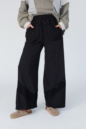 The Nest Lyrical Wide Leg Pants: undefined
