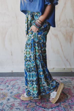 secret-admirer-printed-pants-blue-multi/Blue Multi