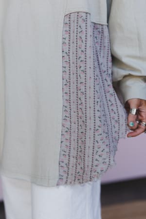 the-nest-nothing-better-contrast-top-sage-print/Green