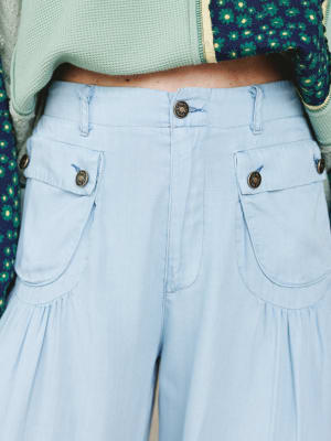 East Bay Loose Fit Cargo Jeans - Light Wash XL / Light Wash