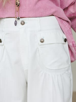 East Bay Loose Fit Cargo Jeans - White XL / White