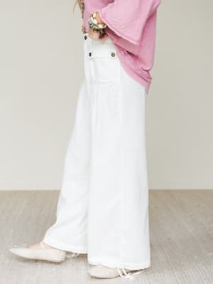 East Bay Loose Fit Cargo Jeans - White XL / White