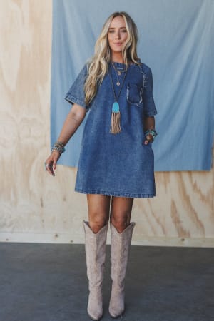 The Nest Jayda Pocket Dress: undefined