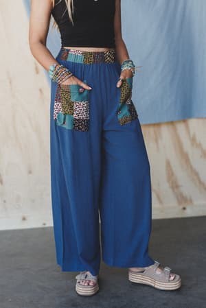 the-nest-no-rush-wide-leg-pants-blue-print/Blue