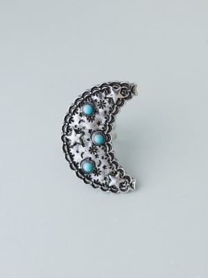 Moon Star Ring - Turquoise OS / Turquoise