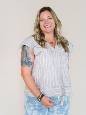 Meadow Sunrise Blouse: undefined