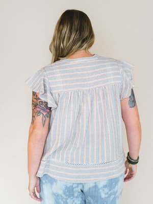 Meadow Sunrise Blouse
- Denim L / Denim