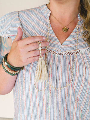 Meadow Sunrise Blouse
- Denim L / Denim
